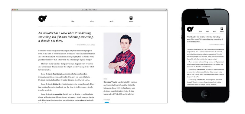 osvaldas.info responsive